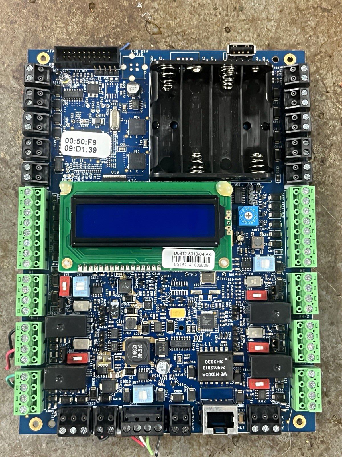 Software House iSTAR Ultra GCM D0312-5010-04 AK Access Control Board