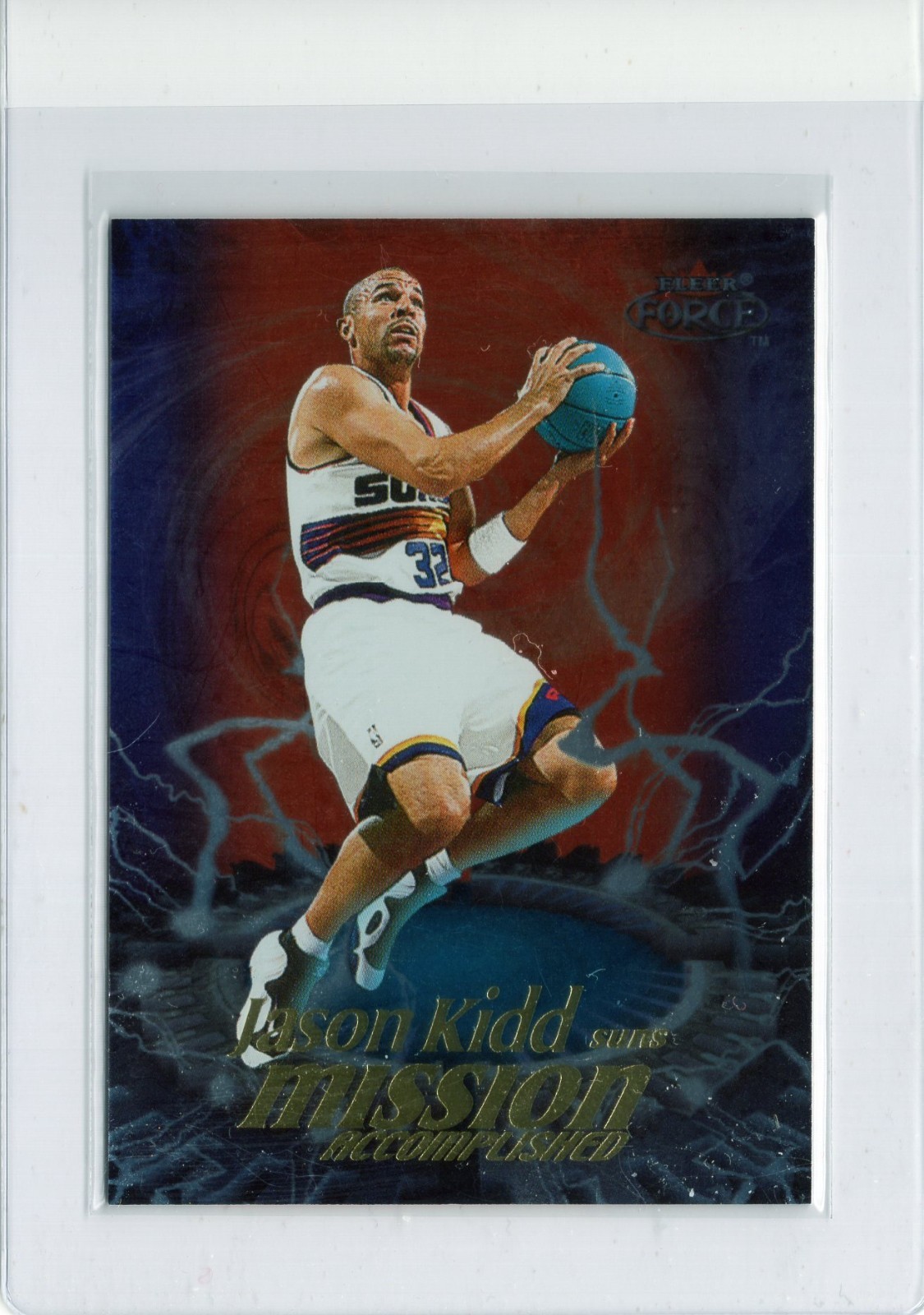 1999-00 Fleer Force Mission Accomplished Jason Kidd #6MA HOF