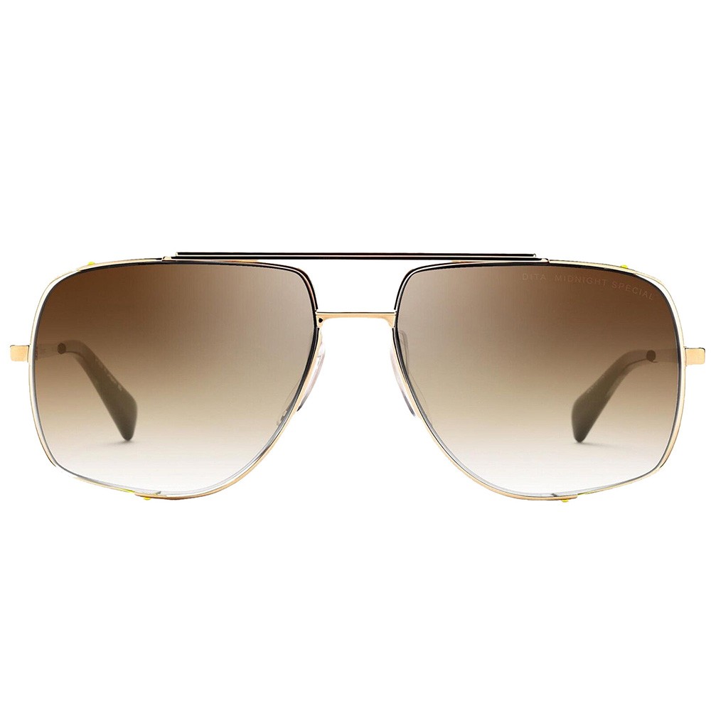 Dita MIDNIGHT SPECIAL DT DRX-2010 2010D 12K Gold Metal Sunglasses Brown Dita MIDNIGHT SPECIAL DT DRX-2010 2010D 12K Gold Metal Sunglasses Brown