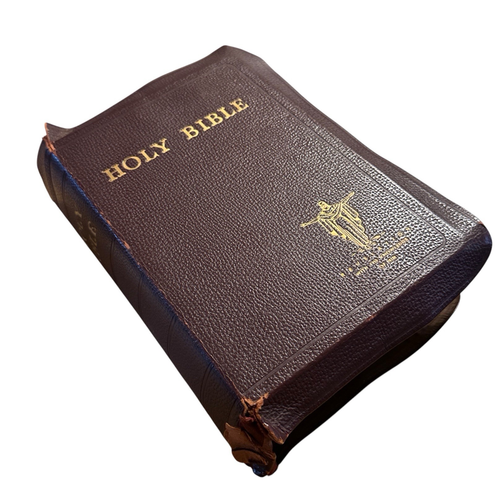 RARE 1947 Spencer Press Holy Bible - Revelation W/Knowledge Of Him RARE 1947 Spencer Press Holy Bible - Revelation W/Knowledge Of Him