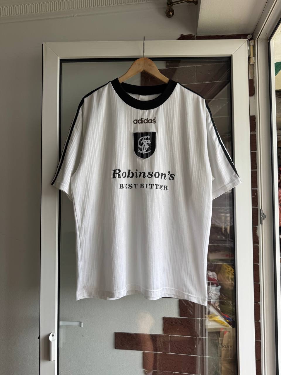 Vintage Adidas Stockport County 1996/1997 Away Football Shirt Jersey Robinson’s