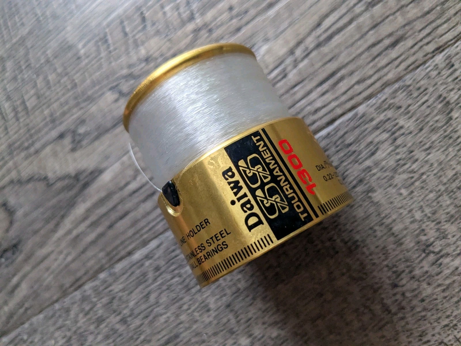 DAIWA SS TOURNAMENT 1300 Spinning Reel Extra Spool Gold Tone