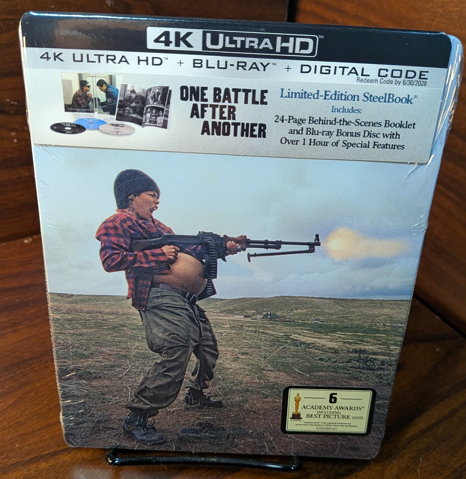 One battle after another Steelbook (4K+Blu-ray) NEW-Free Box Shipping w/Tracking