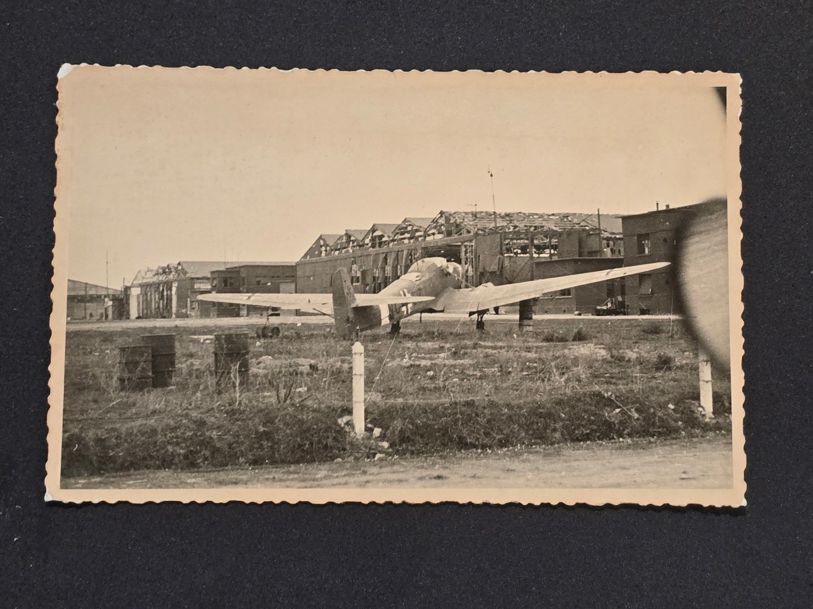 LUFTWAFFE JUNKERS Plane Aircraft JU87  WW2 German Military Photo