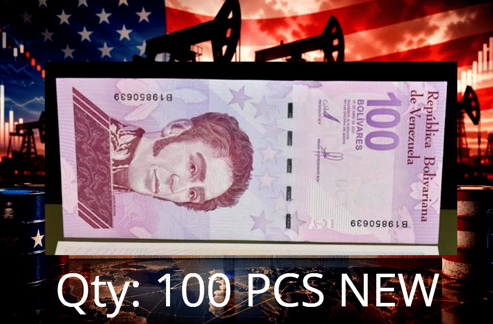 Venezuela 100 Digitales 2021 Qty 100 New 100 million bolivars Full Bundle COA 💎