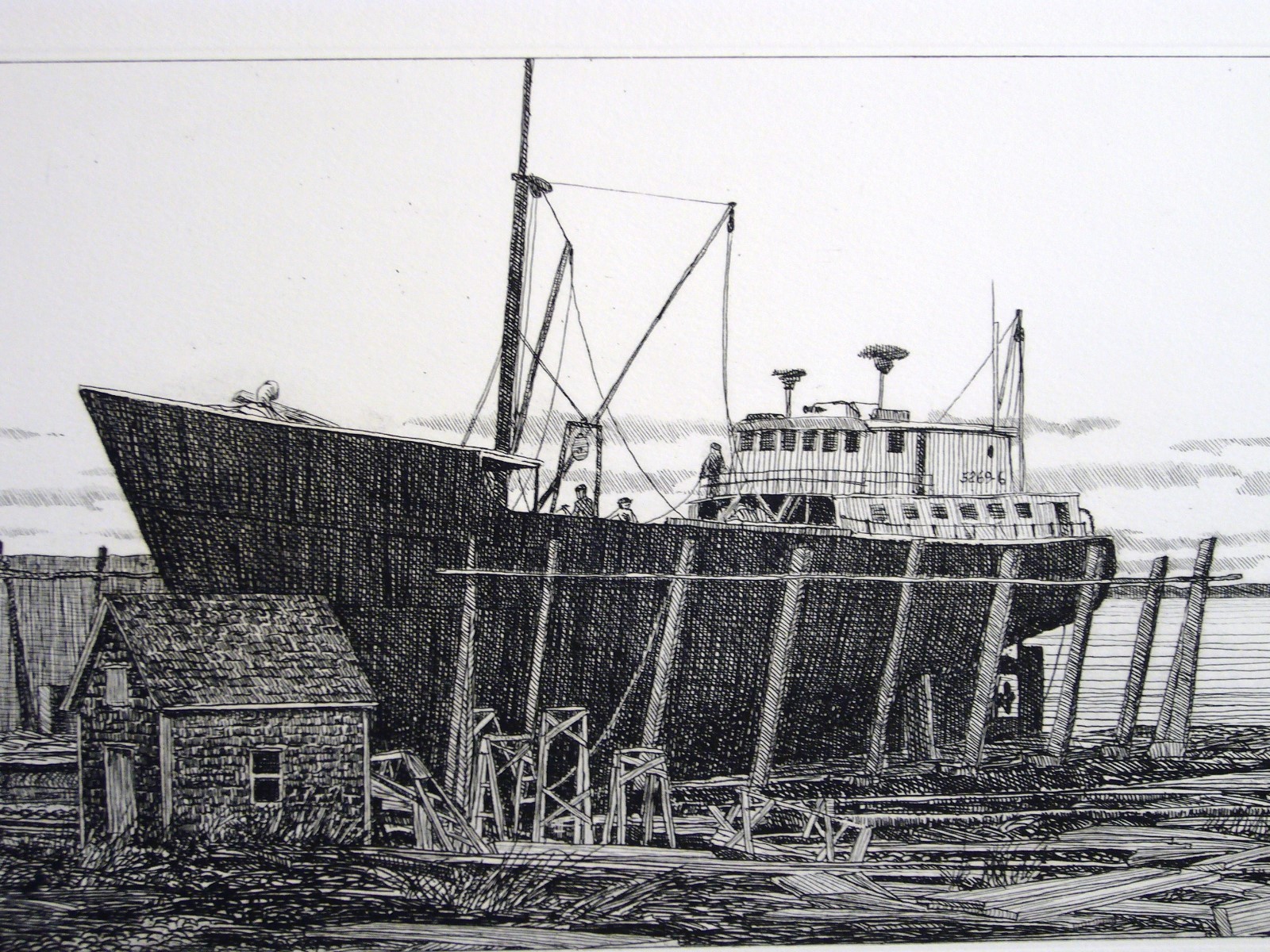 JONATHAN TALBOT ORIGINAL ETCHING JONATHAN TALBOT ORIGINAL ETCHING
