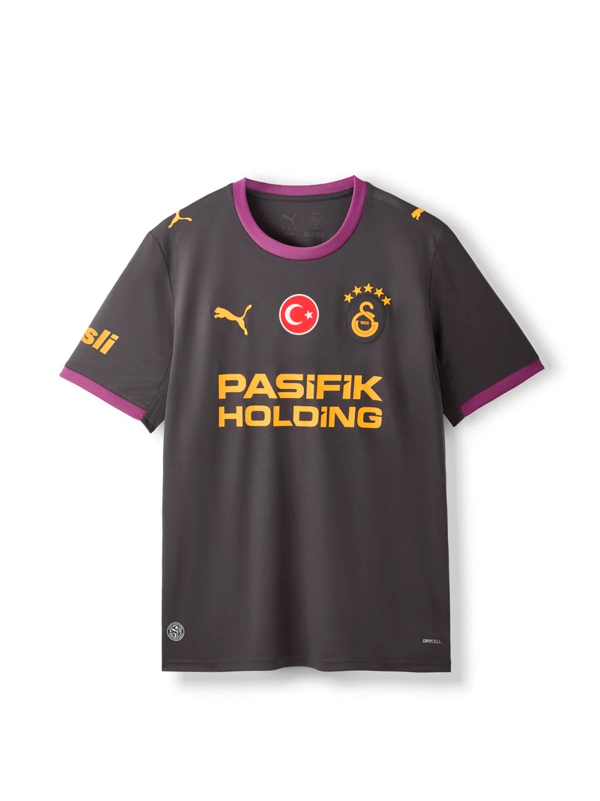 Galatasaray 2026/27 Away Jersey Puma Official Licensed Black DUTY PAID Authentic
