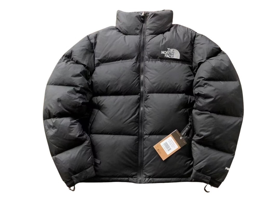 Medium The North Face Men\'s 1996 Retro Nuptse 700 Down Puffer Jacket Black