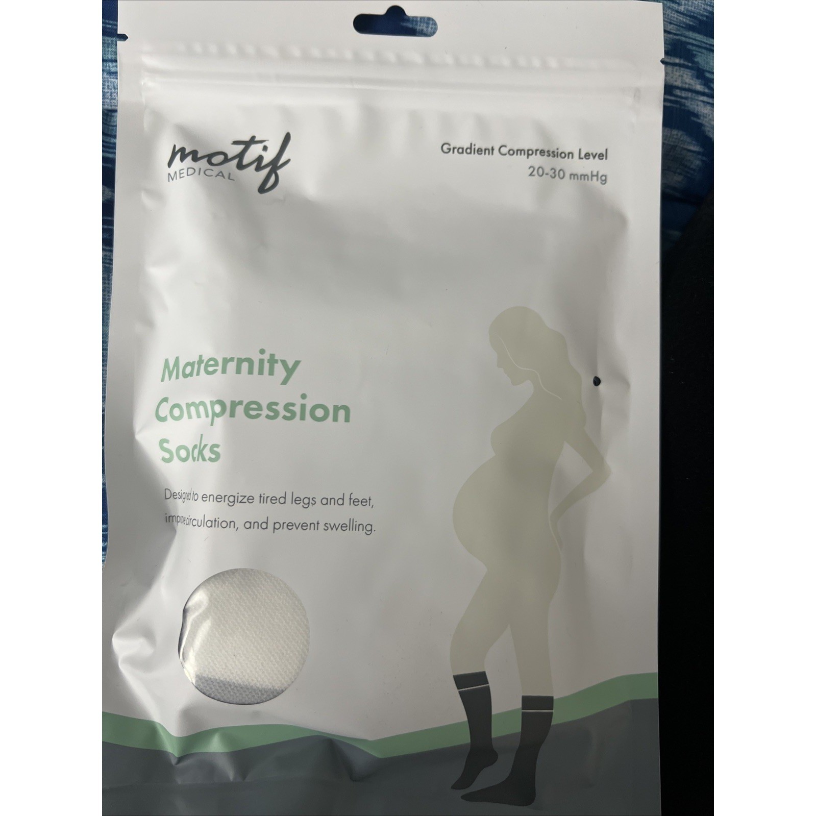 NEW Motif Medical Compression Socks Size xlarge 20-30 mmH