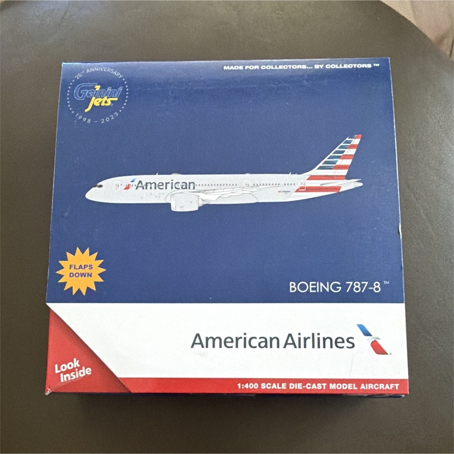 GeminiJets American Airlines Boeing 787-8 1:400 Diecast Flaps Down GJAAL2087F