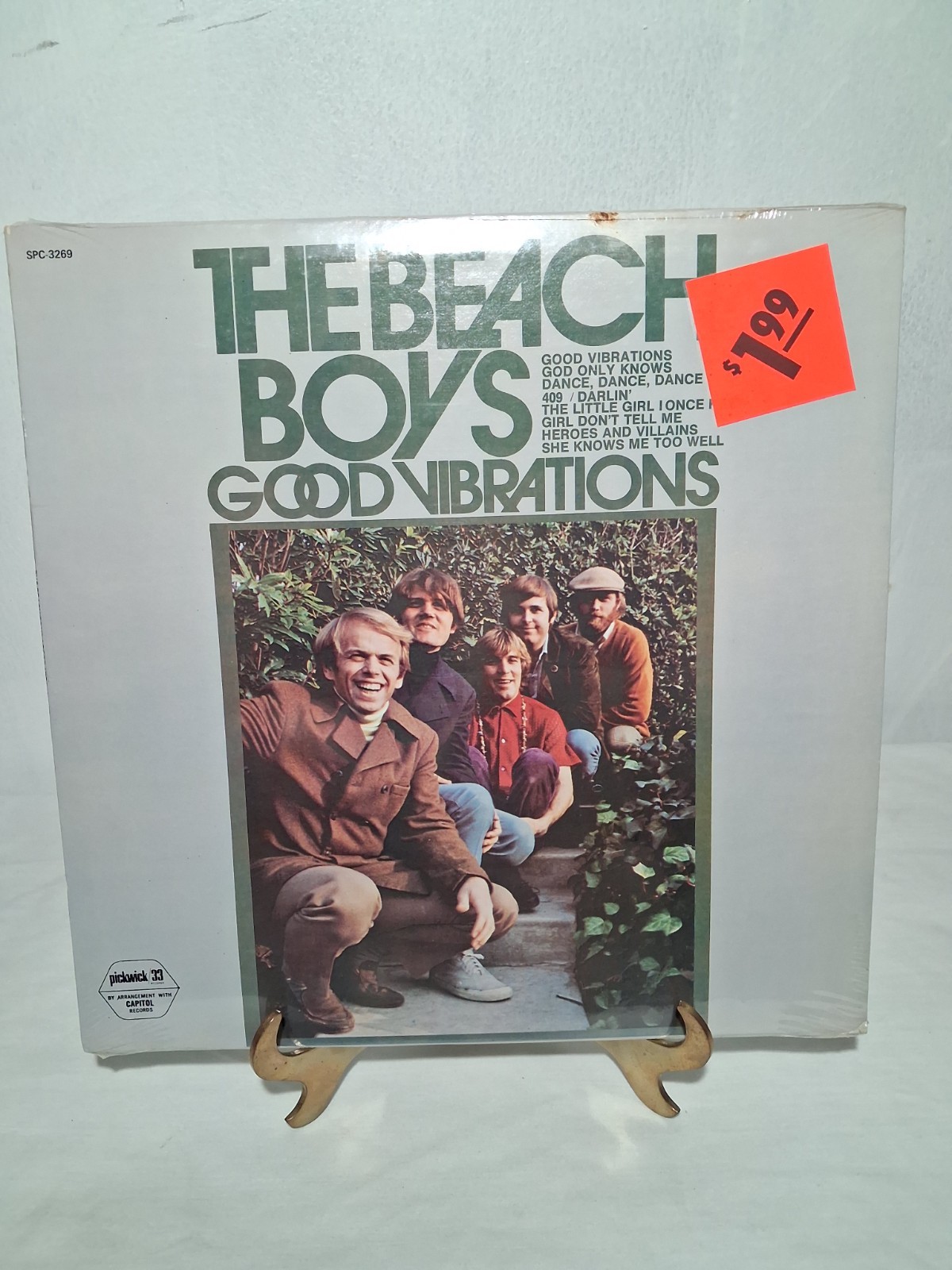 1973 The Beach Boys Good Vibrations 12” LP Vinyl Record Album MINT SEALED 1973 The Beach Boys Good Vibrations 12” LP Vinyl Record Album MINT SEALED