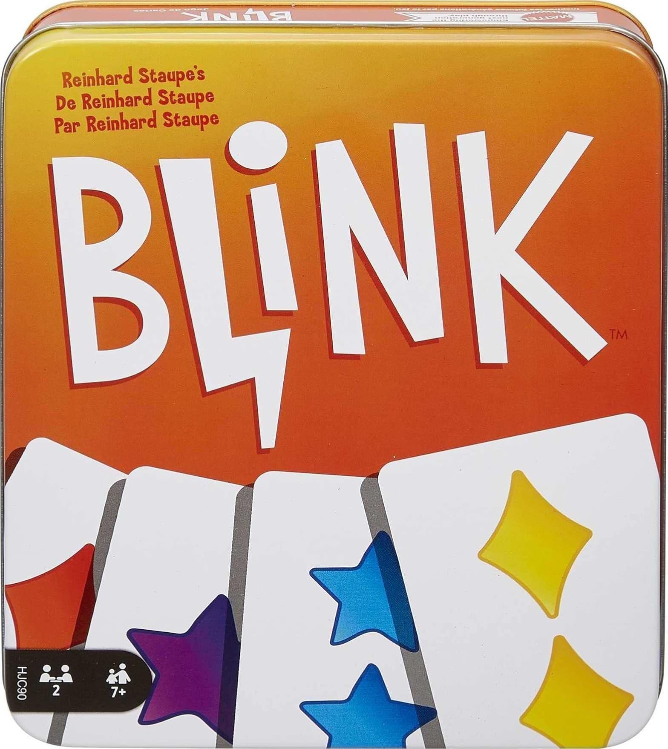 Mattel Games Blink Card Game in Tin
