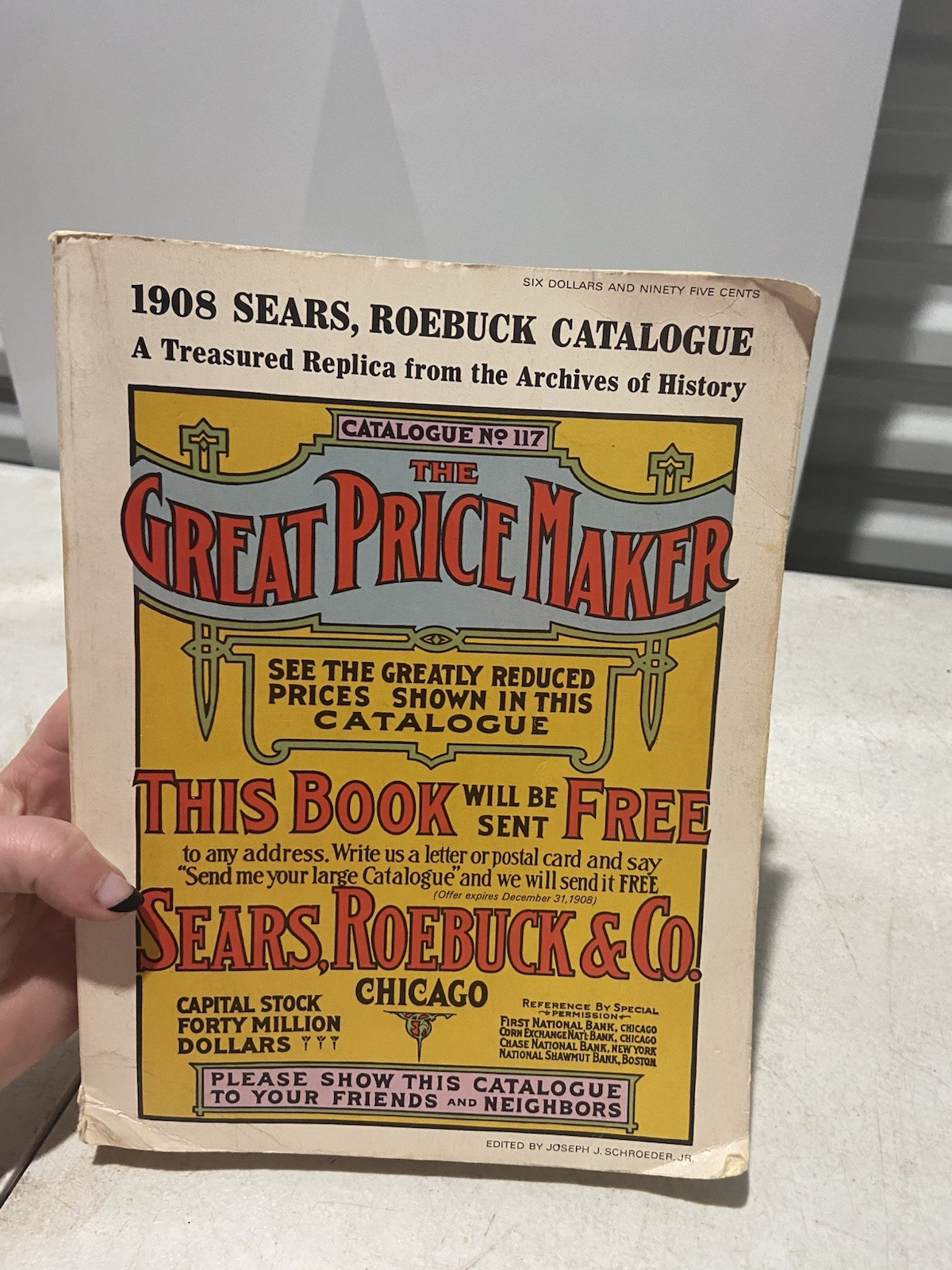 sears roebuck & co. 1908 catalogue no. 117 the great price maker book, by josep