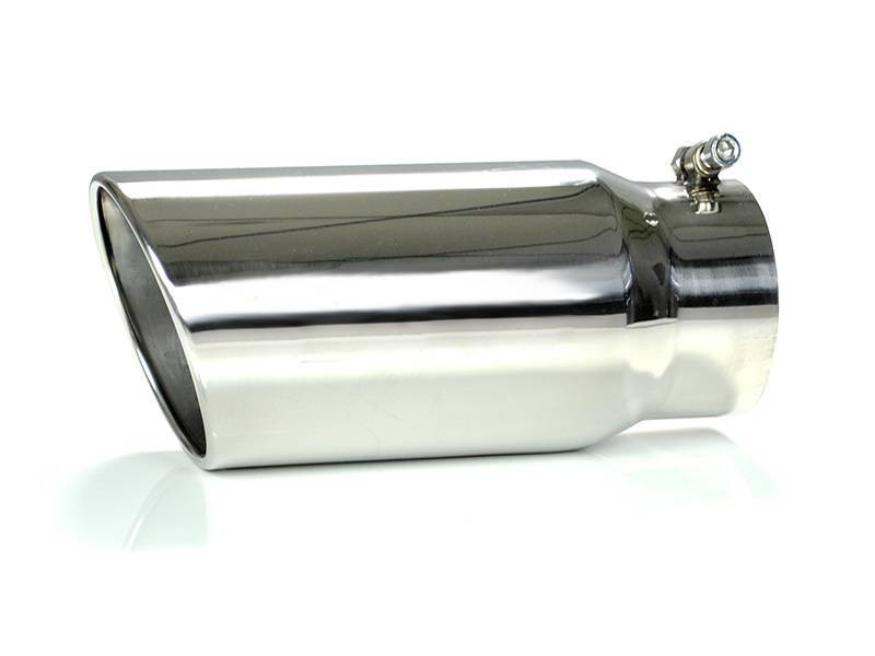 Black Horse Muffler Tip Single Wall Stainless Steel Fits 2000-2024 Toyota Tundra Black Horse Muffler Tip Single Wall Stainless Steel Fits 2000-2024 Toyota Tundra