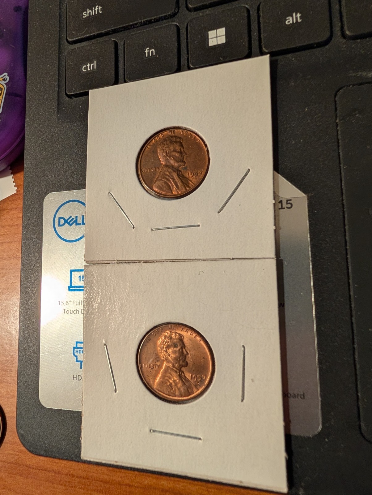 1957 P Philadelphia D Denver Lincoln Wheat Cent Penny XF About Unc 2 Coins 1957 P Philadelphia D Denver Lincoln Wheat Cent Penny XF About Unc 2 Coins