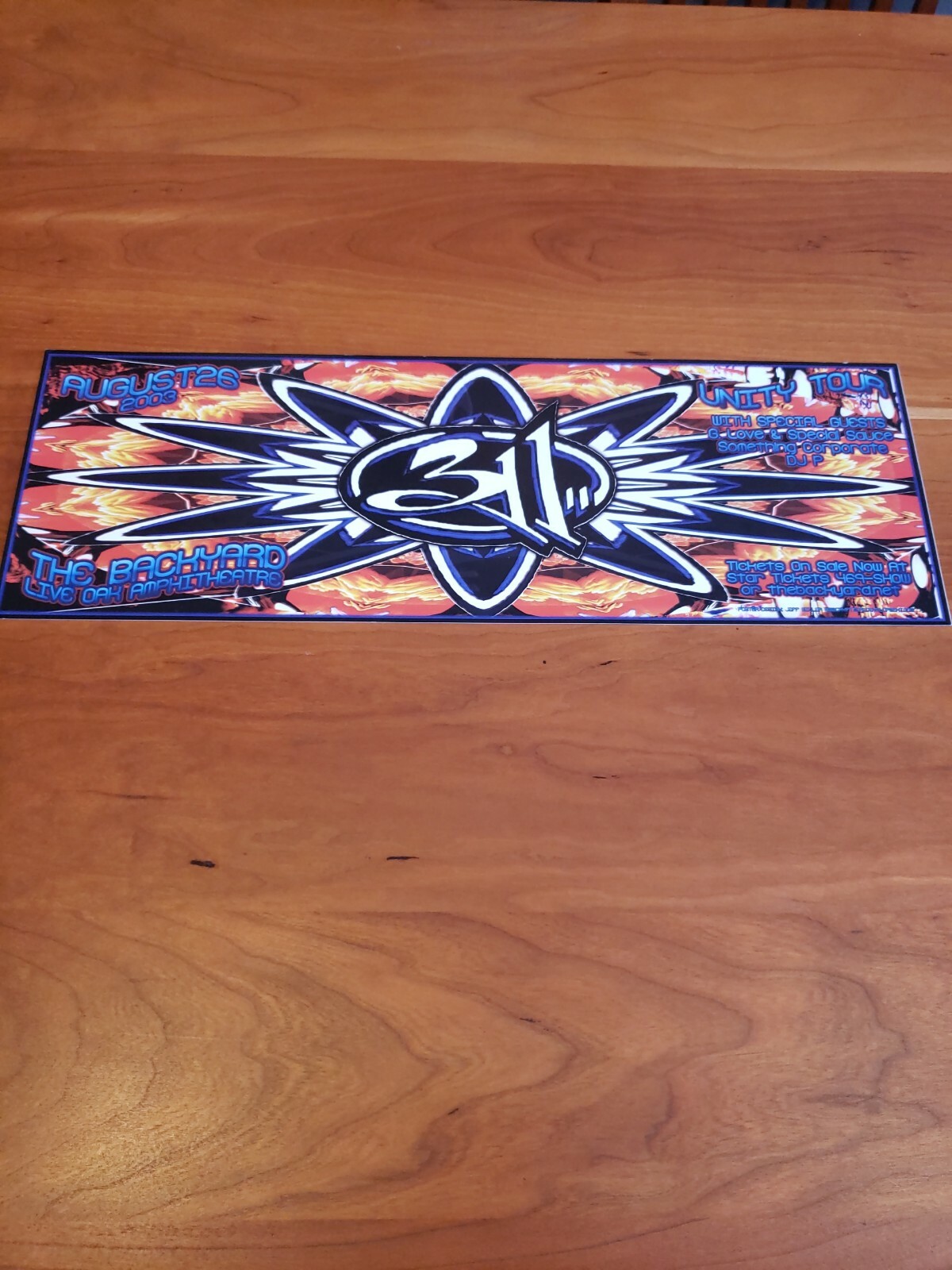 311 Poster 17.5\