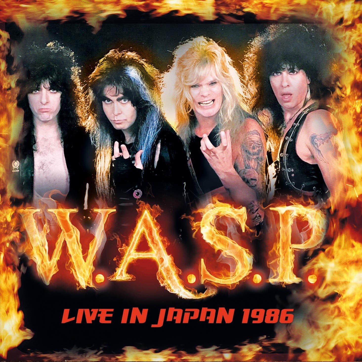 W.A.S.P. Live in Japan 1986 (CD) Album W.A.S.P. Live in Japan 1986 (CD) Album