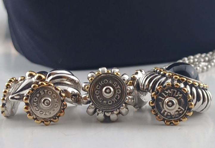 Vintage 1980s Joseph Esposito KLICKIT/STOCKO Interchangeable Necklace-3 Piece Vintage 1980s Joseph Esposito KLICKIT/STOCKO Interchangeable Necklace-3 Piece