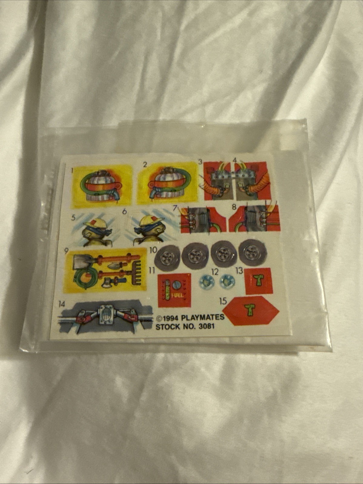 Vintage 1994 TMNT Playmates Mighty Mutations Construction Leonardo Sticker Sheet Vintage 1994 TMNT Playmates Mighty Mutations Construction Leonardo Sticker Sheet
