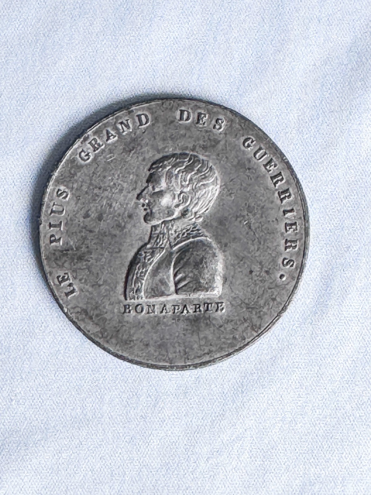 Rare 1799 Uniface Medal Emperor Napoleon Consulate Waterloo Battle Wellington Rare 1799 Uniface Medal Emperor Napoleon Consulate Waterloo Battle Wellington