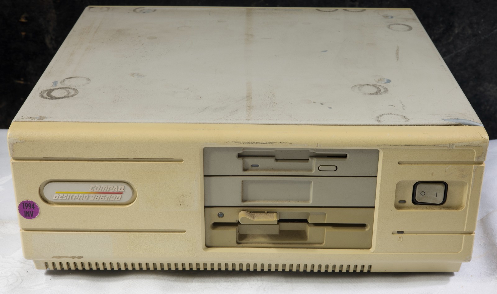 Compaq DeskPro 386s/20 386SX-20 8MB RAM tested to POST 0054