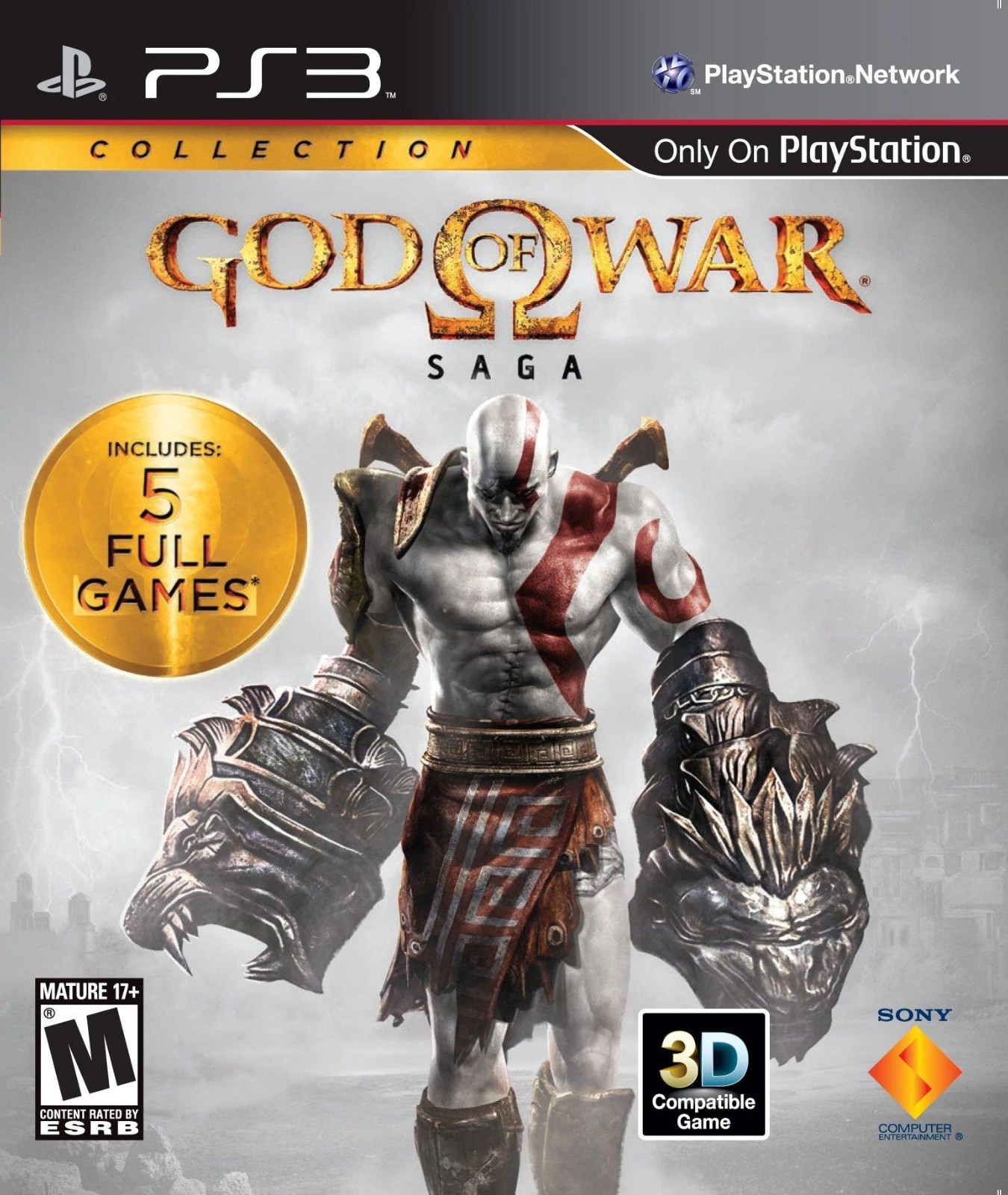 God of War Saga - Playstation 3 - Brand New Factory Sealed