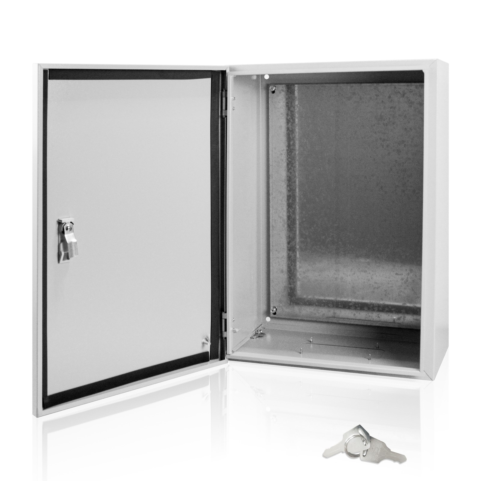 24 x 16 x 10 inch Carbon Steel Electrical Enclosure Box IP65 Wall  Mount