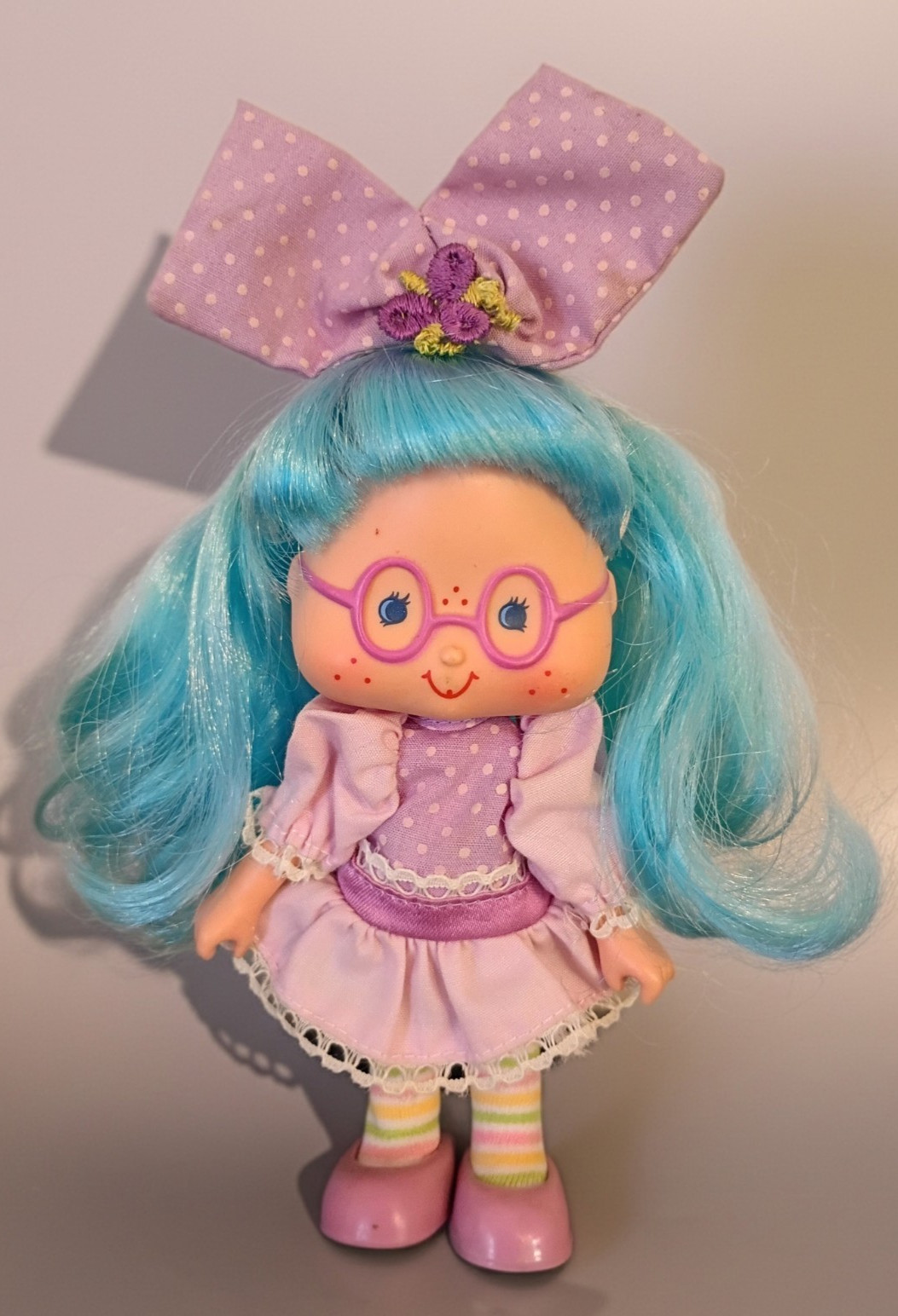HTF Vintage Strawberry Shortcake Plum Puddin\' Pudding Berrykin Doll Original