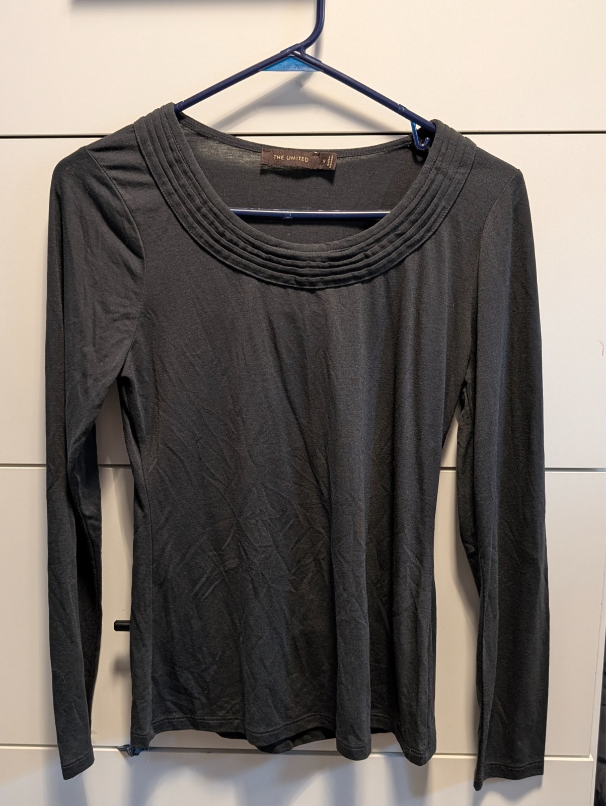 The Limited Long Sleeve Purple Shirt