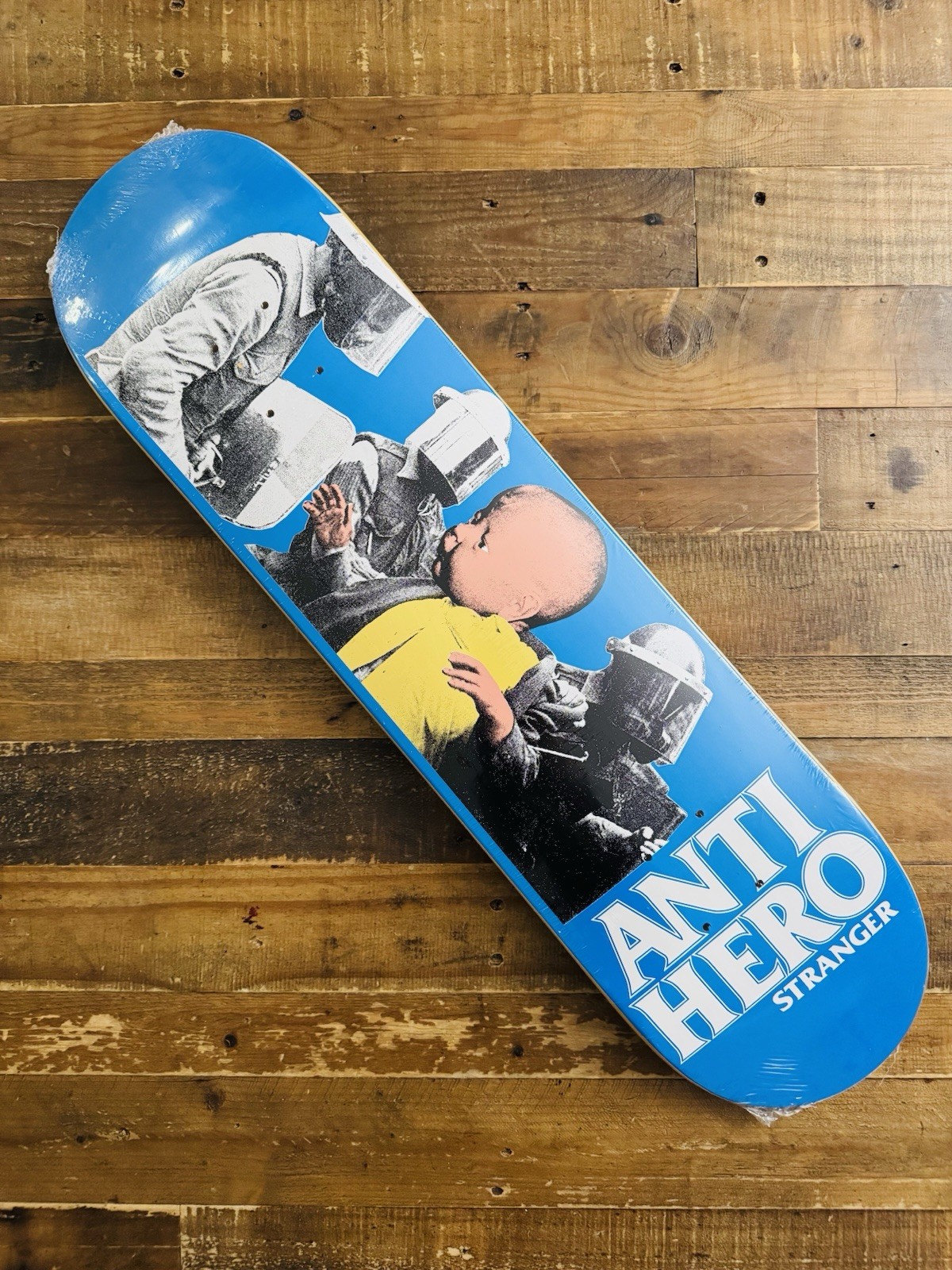 Rare Anti-Hero Look Who's Talking Now Julian Stranger Skateboard Deck 2006 NOS Rare Anti-Hero Look Who's Talking Now Julian Stranger Skateboard Deck 2006 NOS