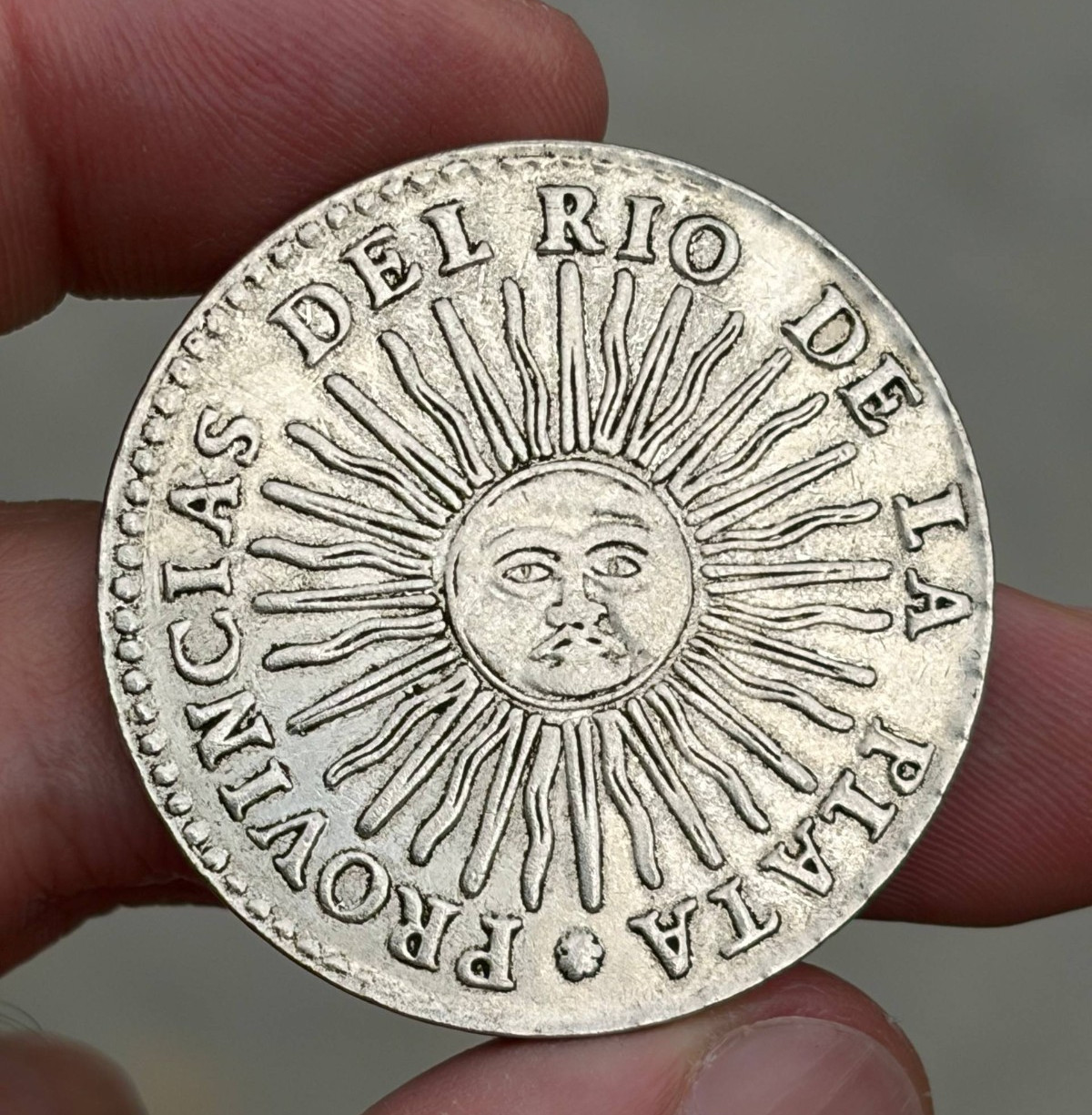 1831 Argentina 8 Real 1831 Argentina 8 Real