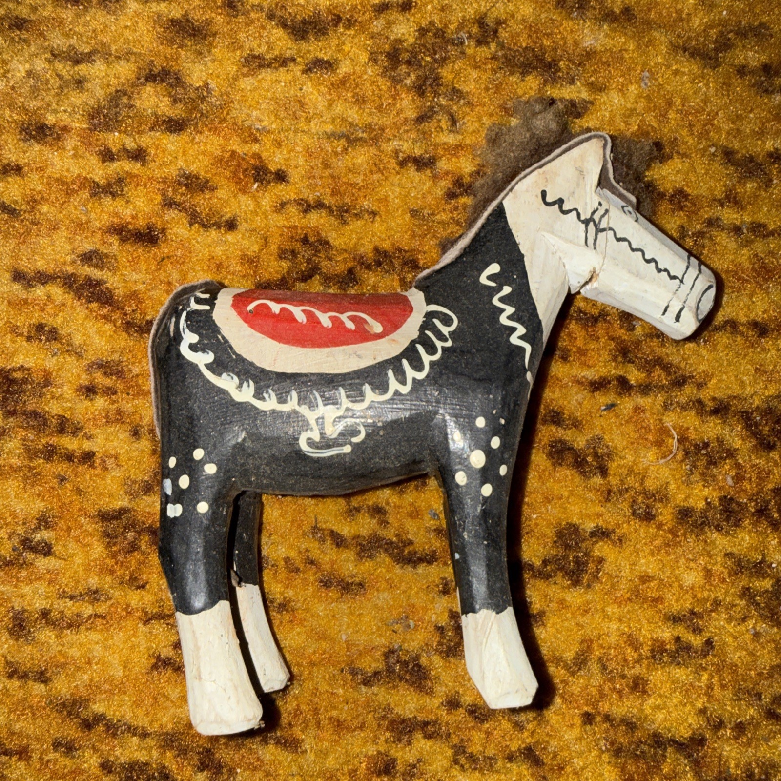Antique dala horse authentic Dalecarlian Swedish Hemslojd wooden Antique dala horse authentic Dalecarlian Swedish Hemslojd wooden