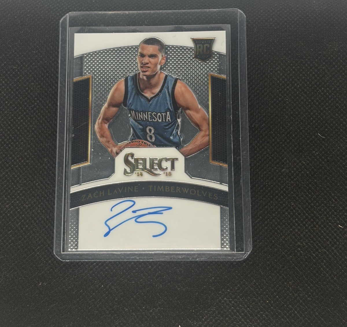 ZACH LAVINE 2014-15 PANINI SELECT ROOKIE RC AUTO AUTOGRAPH /275 Wolves/ Kings