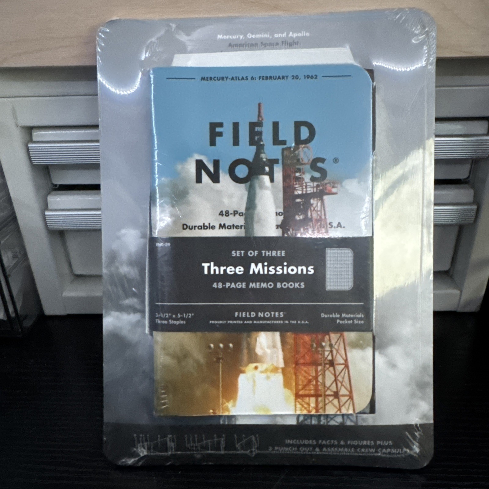 Field Notes Three Missions Limited Edition 3-Pack FNC-39 New Sealed Notebooks Field Notes Three Missions Limited Edition 3-Pack FNC-39 New Sealed Notebooks