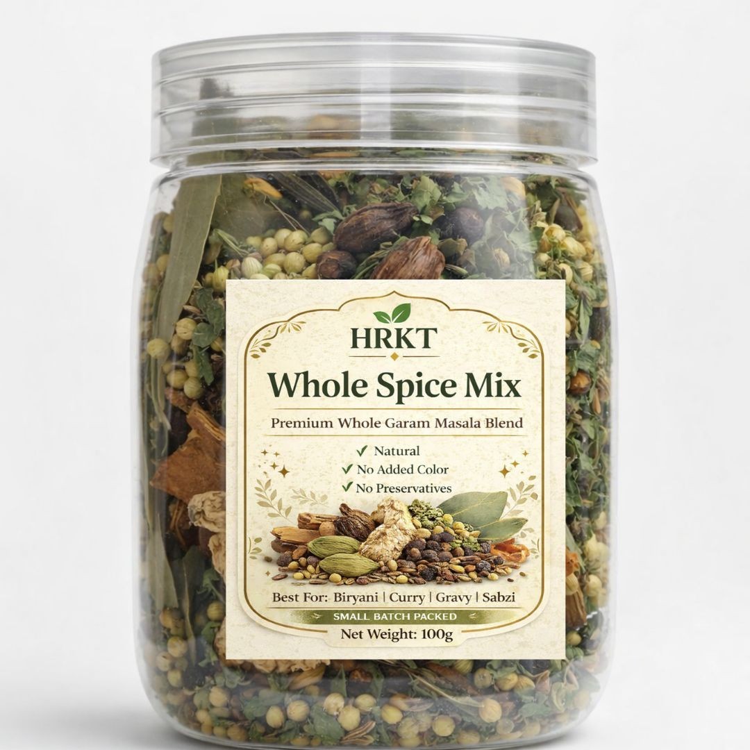 Whole Spice Mix Garam Masala Blend for Biryani Curry Premium Fresh Aroma HRKT