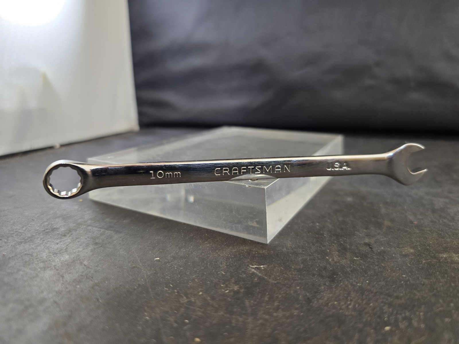 Craftsman Professional 10mm Combination Wrench 12pt Full Polish 45989 USA New Craftsman Professional 10mm Combination Wrench 12pt Full Polish 45989 USA New