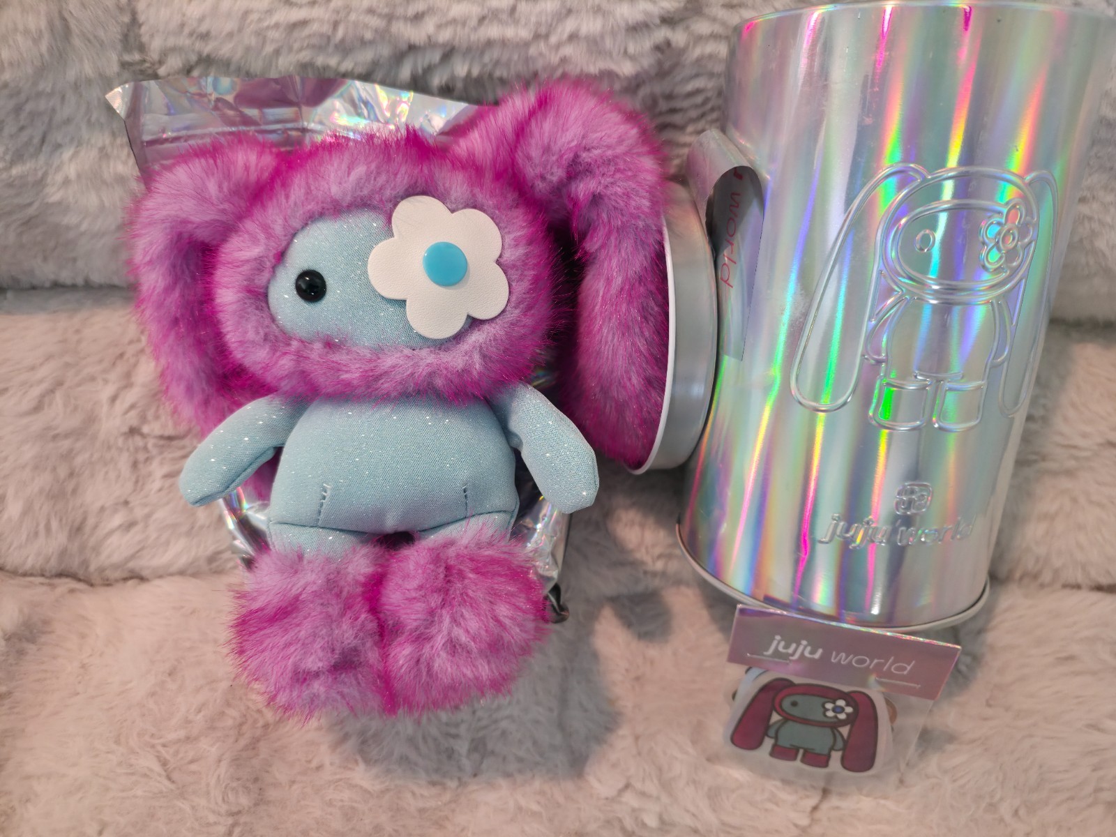✨✨Juju Plush CJ Hendry Rare Pink Blue Hong Kong Exclusive✨✨