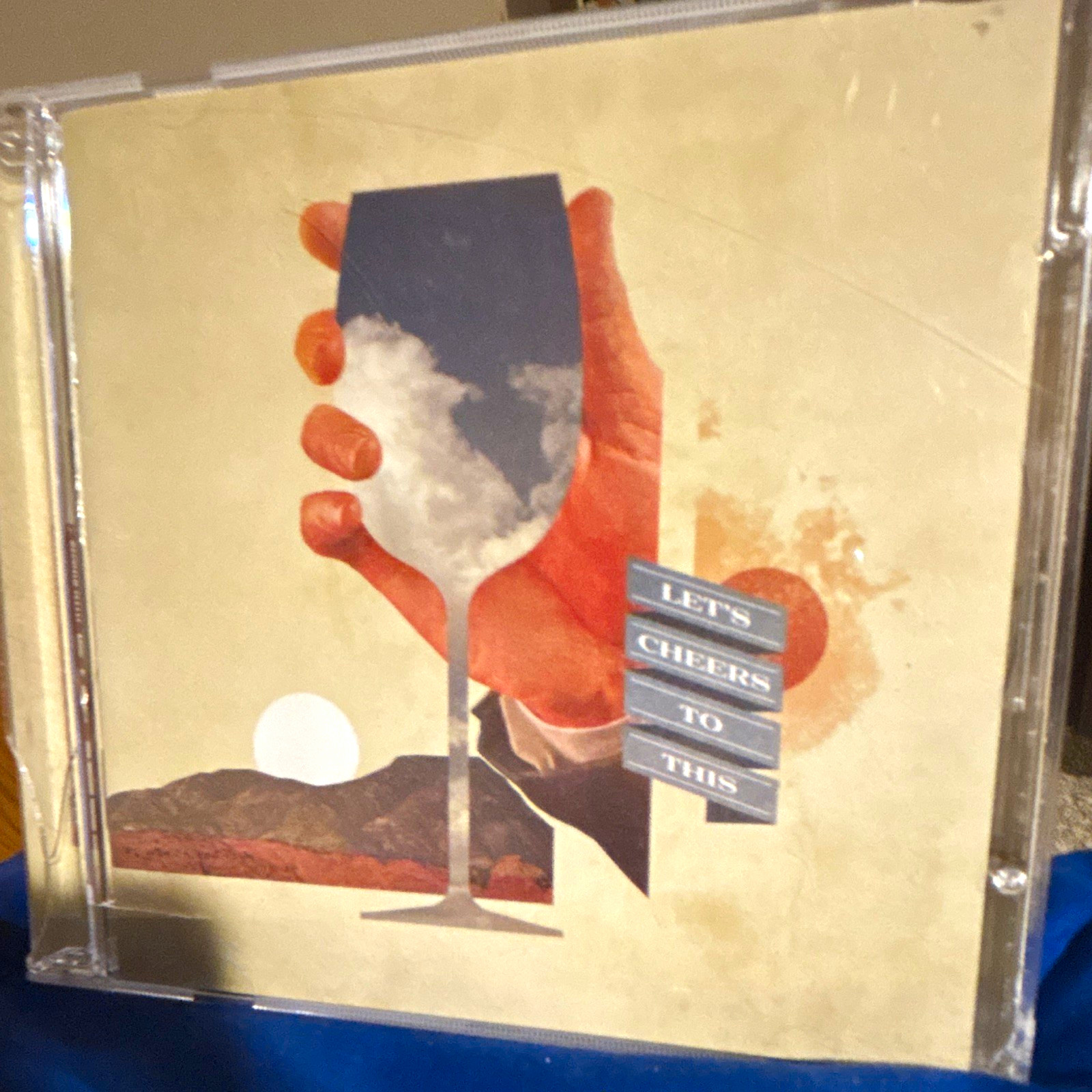 Sleeping With Sirens Let's Cheers to This CD 2011 Rise Rock Album Jewel Case