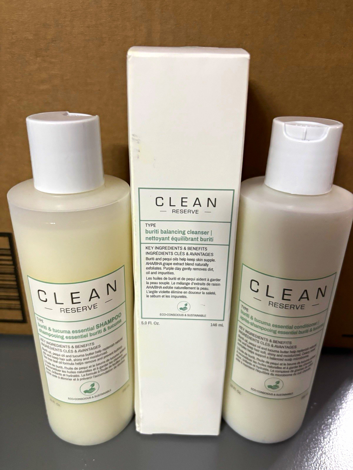 CLEAN Reserve Buriti & Tucuma Shampoo 10 fl oz Buriti/Pequi/Tucuma Eco