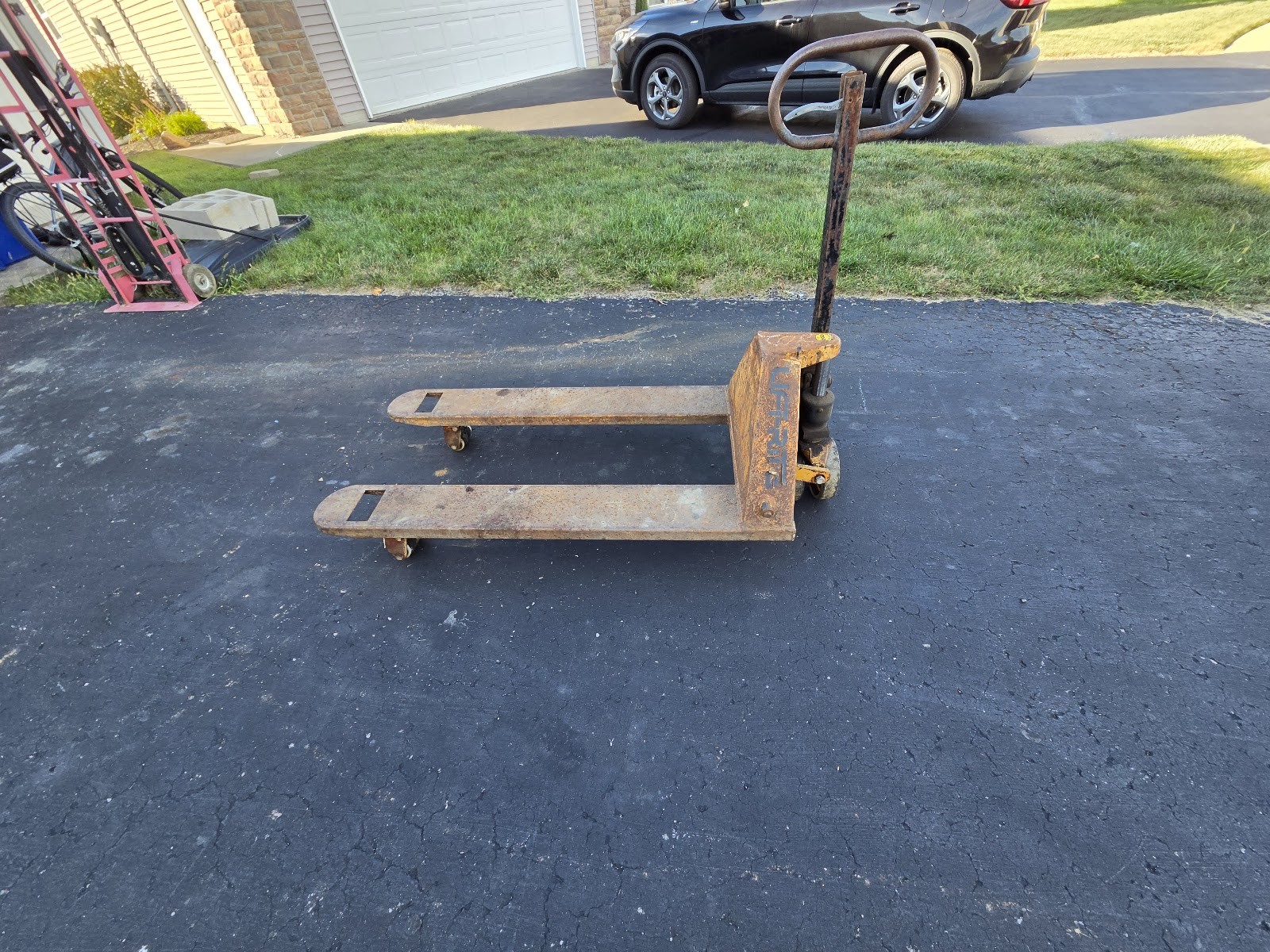 Lift-Rite Manual Pallet Jack Hand Pallet Truck Local Pickup Lift-Rite Manual Pallet Jack Hand Pallet Truck Local Pickup