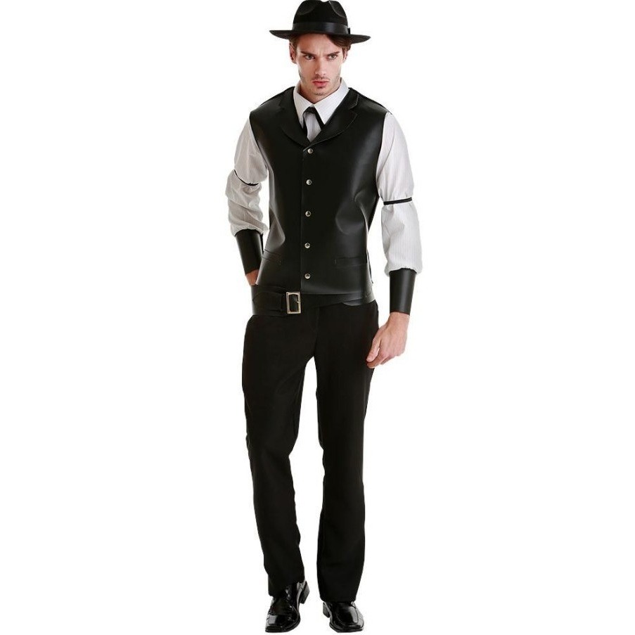 Hauntlook Daring Desperado Costume Mens Halloween Party Cosplay Outfit - Medium