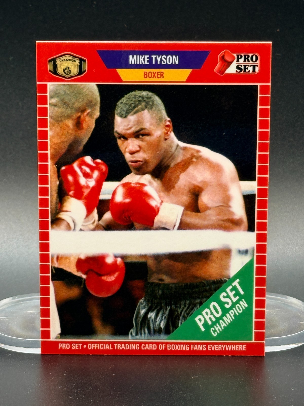 2021 Leaf Pro Set Mike Tyson Card #PS14
