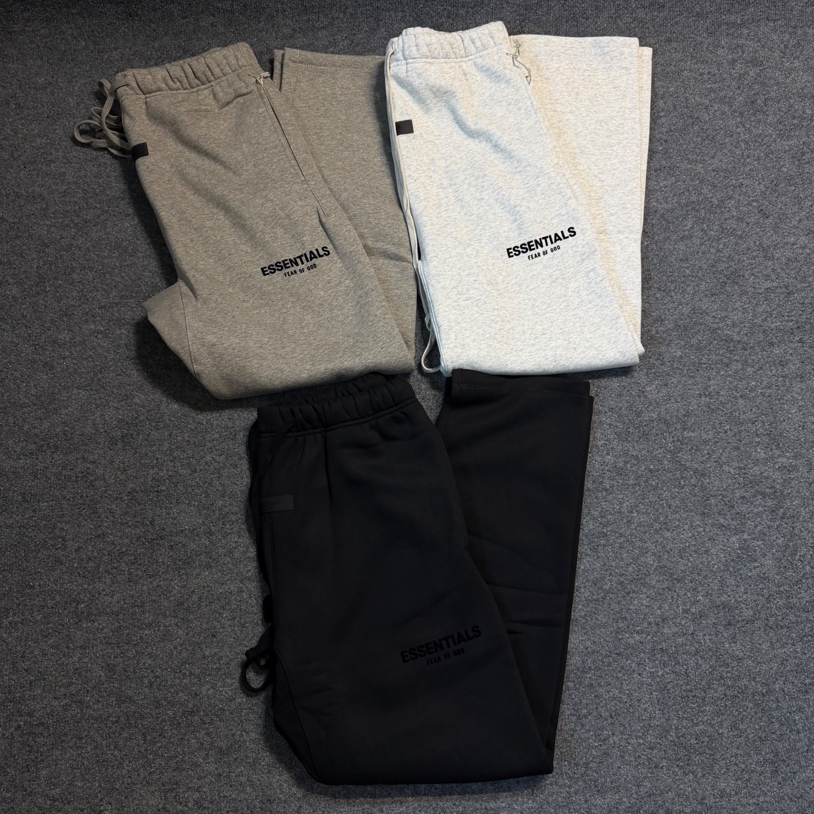 NEW Fear of God Essentials Sweatpants Uncuffed Men's,XS-XL,Free Shipping