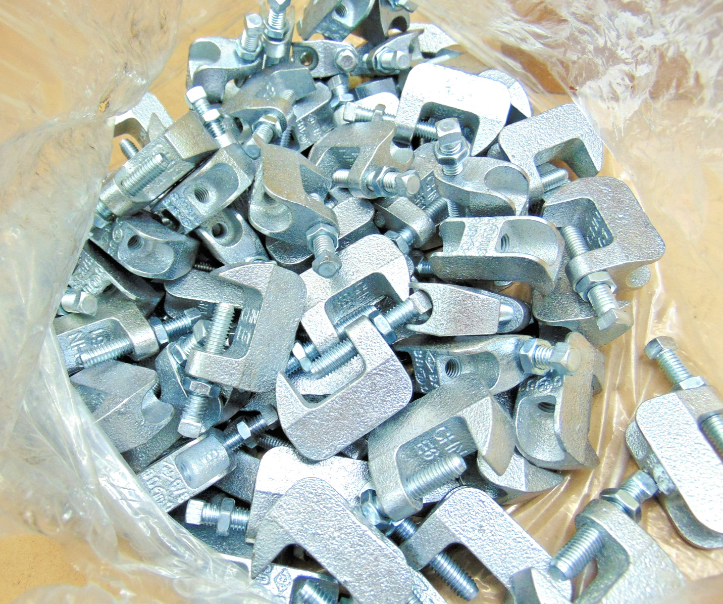 Beam Clamp, 100 Pcs 3/8 Beam Clamp, 100 Pcs 3/8