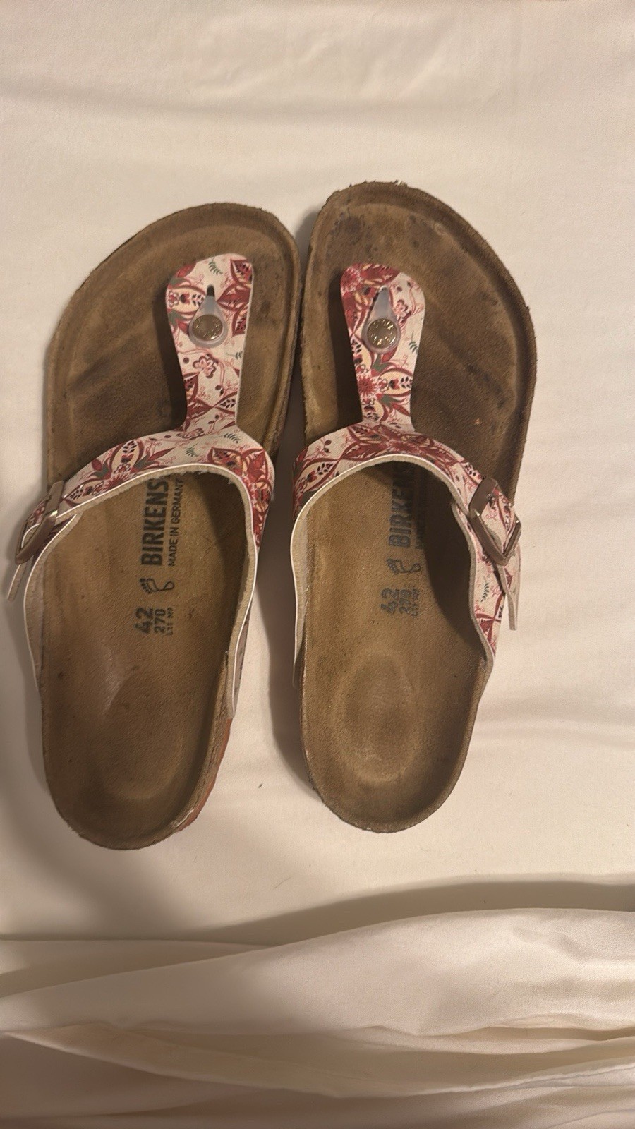 Birkenstock Gizeh thong sandals featuring a \