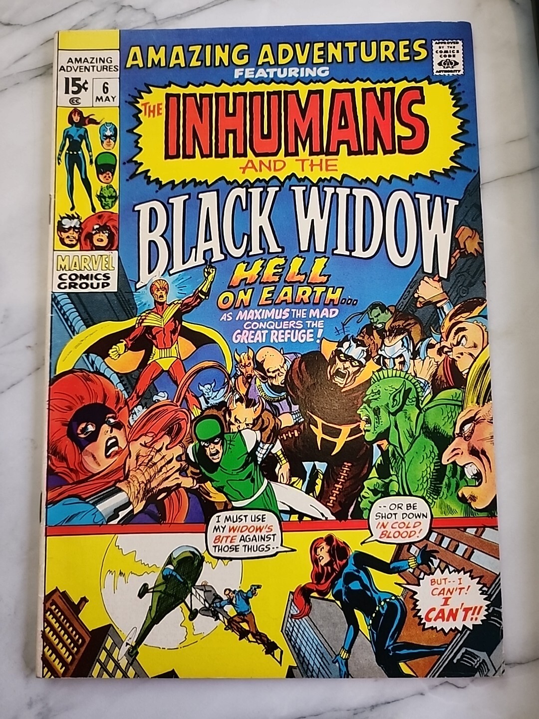 💥Amazing Adventures #6 May 1971 Bronze Age Marvel Comics                  