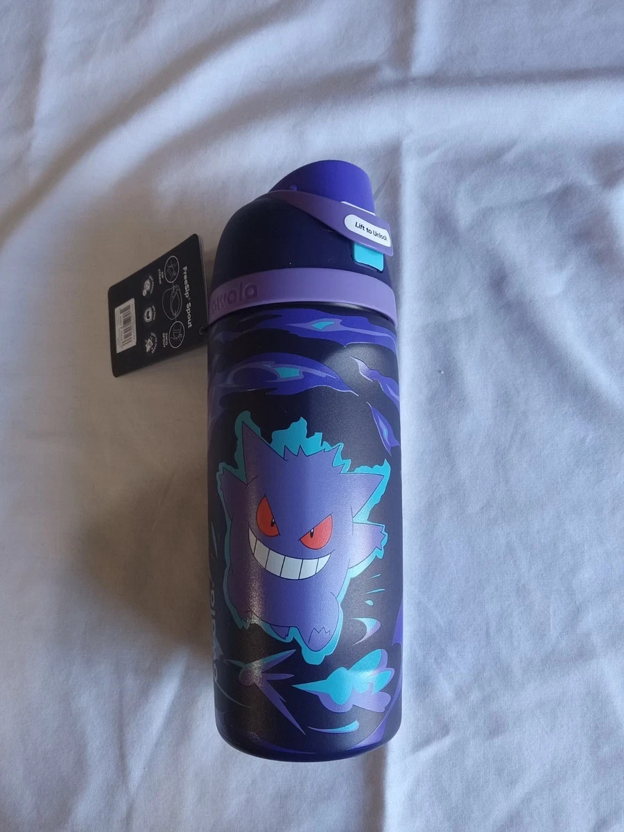Pokemon x Owala Gengar Water Bottle 16oz Target Exclusive New Item Pokemon x Owala Gengar Water Bottle 16oz Target Exclusive New Item