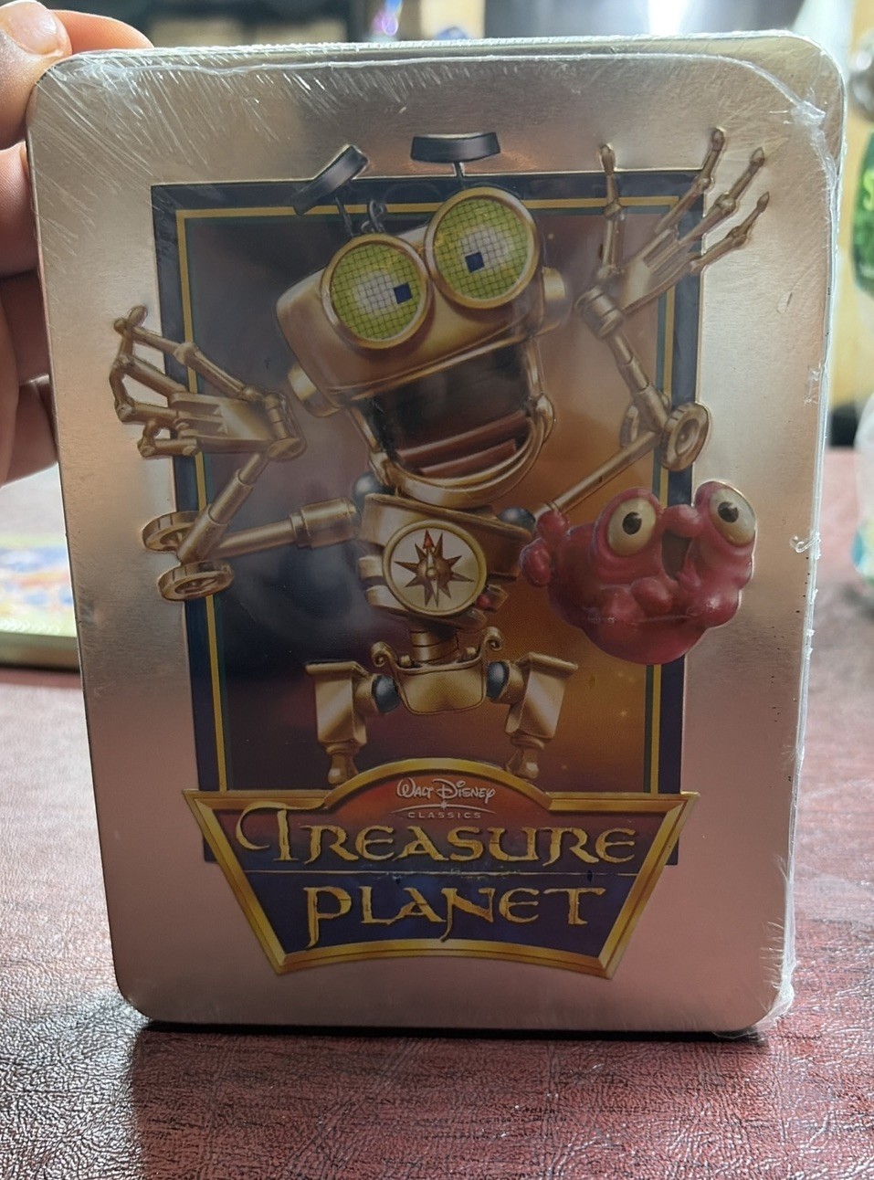 *New* Treasure Planet Collectible Tin (Disney Movie Club Exclusive) DVD 1/3500