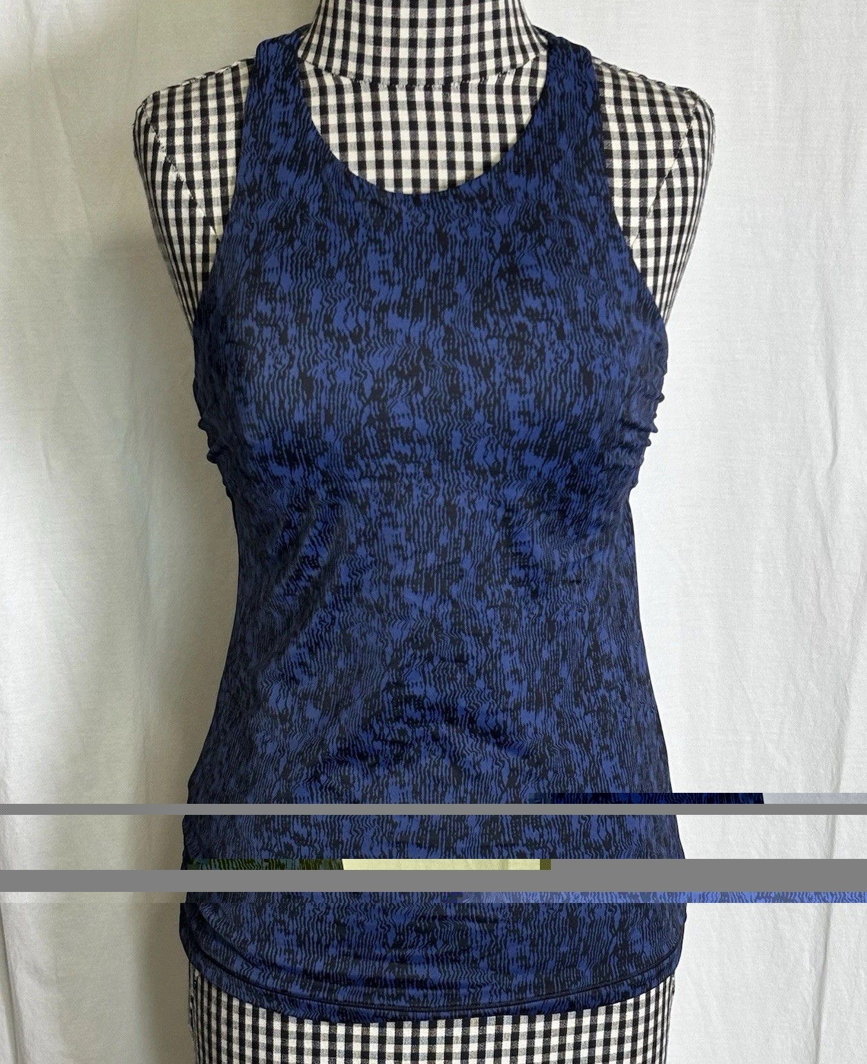 Athleta Maldives Swim Tankini Top Womens 34 B/C Traverse Geo Nave Shelf Bra NEW Athleta Maldives Swim Tankini Top Womens 34 B/C Traverse Geo Nave Shelf Bra NEW
