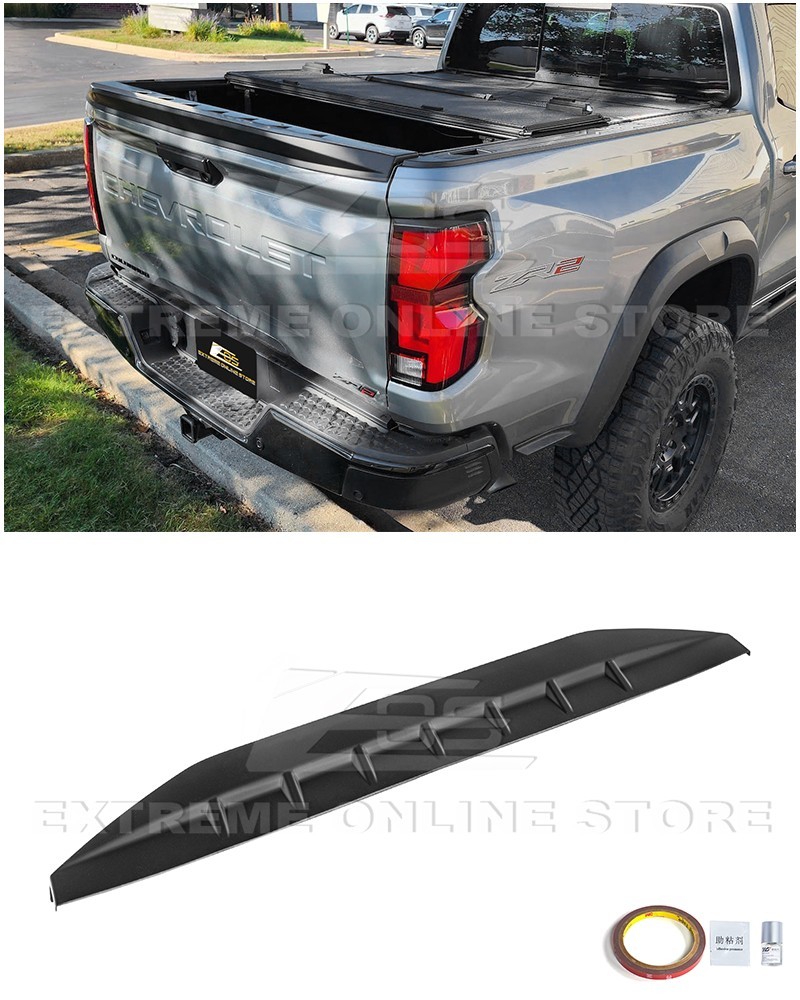 Street Series MATTE BLACK Rear Tailgate Trunk Spoiler 23-Up Colorado | Canyon